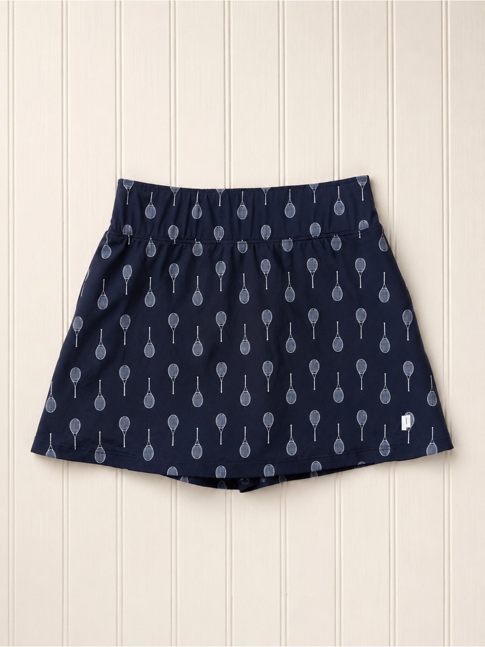 Prince Navy Skort with White Tennis Racket Print